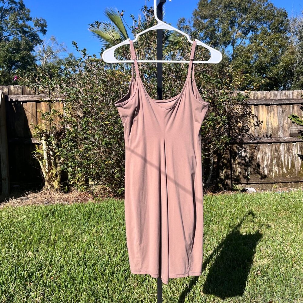 SKIMS Fits Everybody Slip Dress in Sienna Size L - Picture 4 of 7